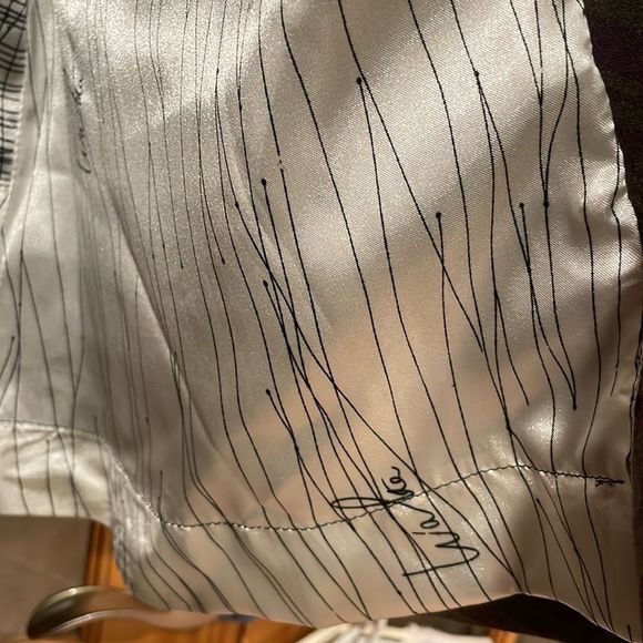 Walter Baker NWT Wool Blend Long Coat Womens size 8 Beautiful! Purple Olive - Picture 8 of 11